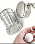 Stainless Steel Collapsible Travel Cup – 150ml / 250ml