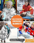 Emergency Thermal Blankets 🥶🛡️Ideal for Bug Out Bags!