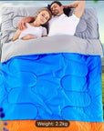 Dual Sleeping Bag for Two – Versatile and Warm