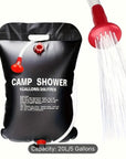 πΏ 20L Portable Camping Shower Bag. Prepper Alert!