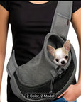 Adventure Pet Duo: Foldable Bowl + Breathable Crossbody Backpack