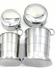 Stainless Steel Collapsible Travel Cup – 150ml / 250ml