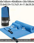 3-Piece Outdoor Quick-Drying Sports Towel Set