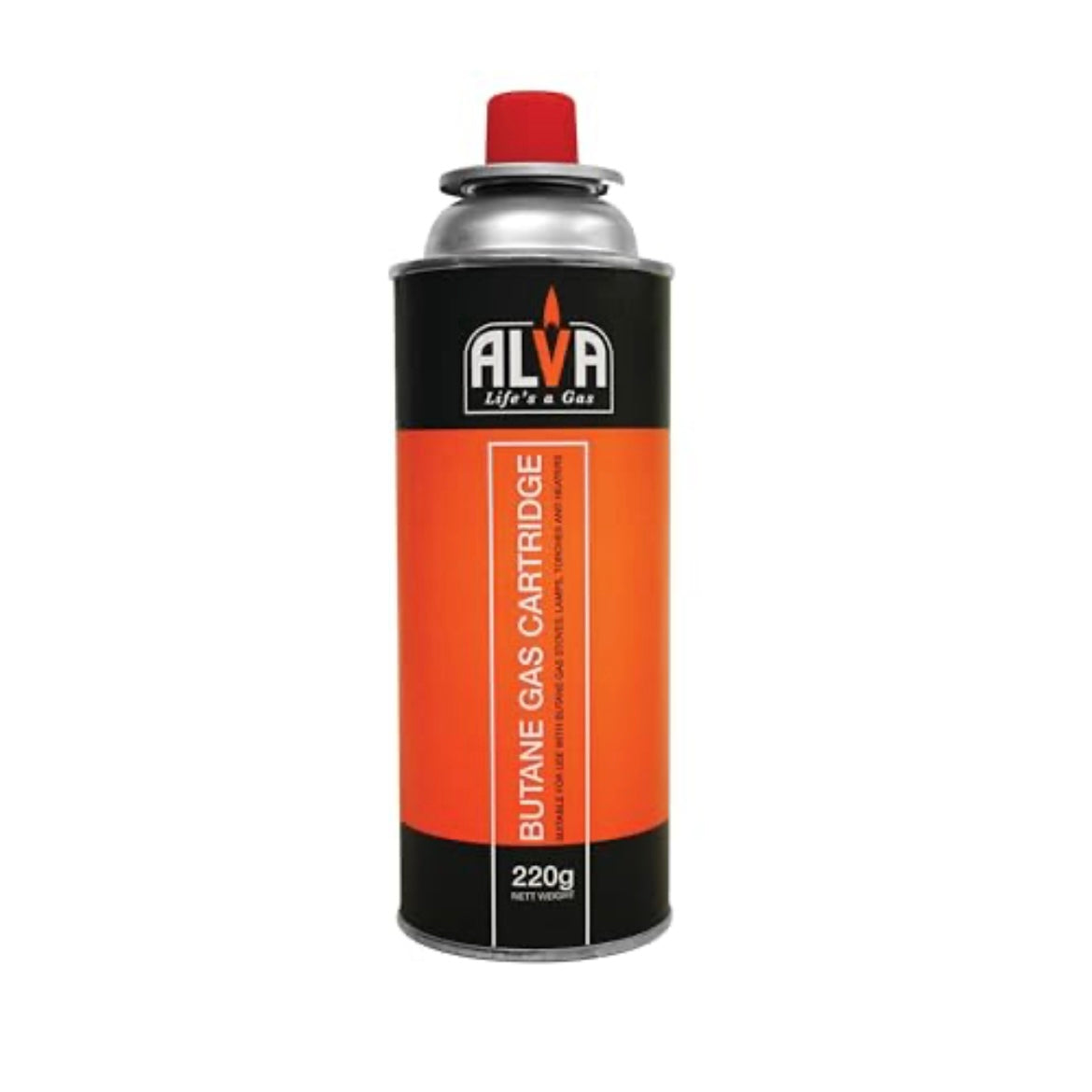 Cook. Light. Warm. Anywhere. Butane Gas.