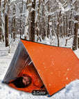 ⛺ 2-Person Emergency Survival Tent – Stay Warm, Stay Safe 🛡️