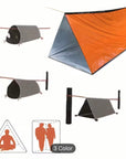 ⛺ 2-Person Emergency Survival Tent – Stay Warm, Stay Safe 🛡️