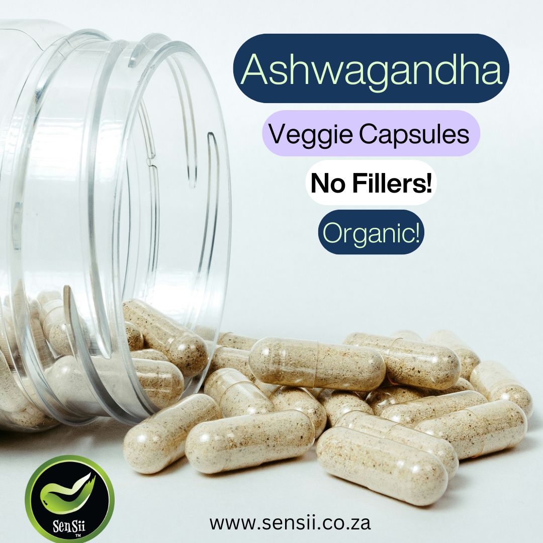 🌿 Find Your Balance with Sensii Ashwagandha! 60 Capsules 🌿