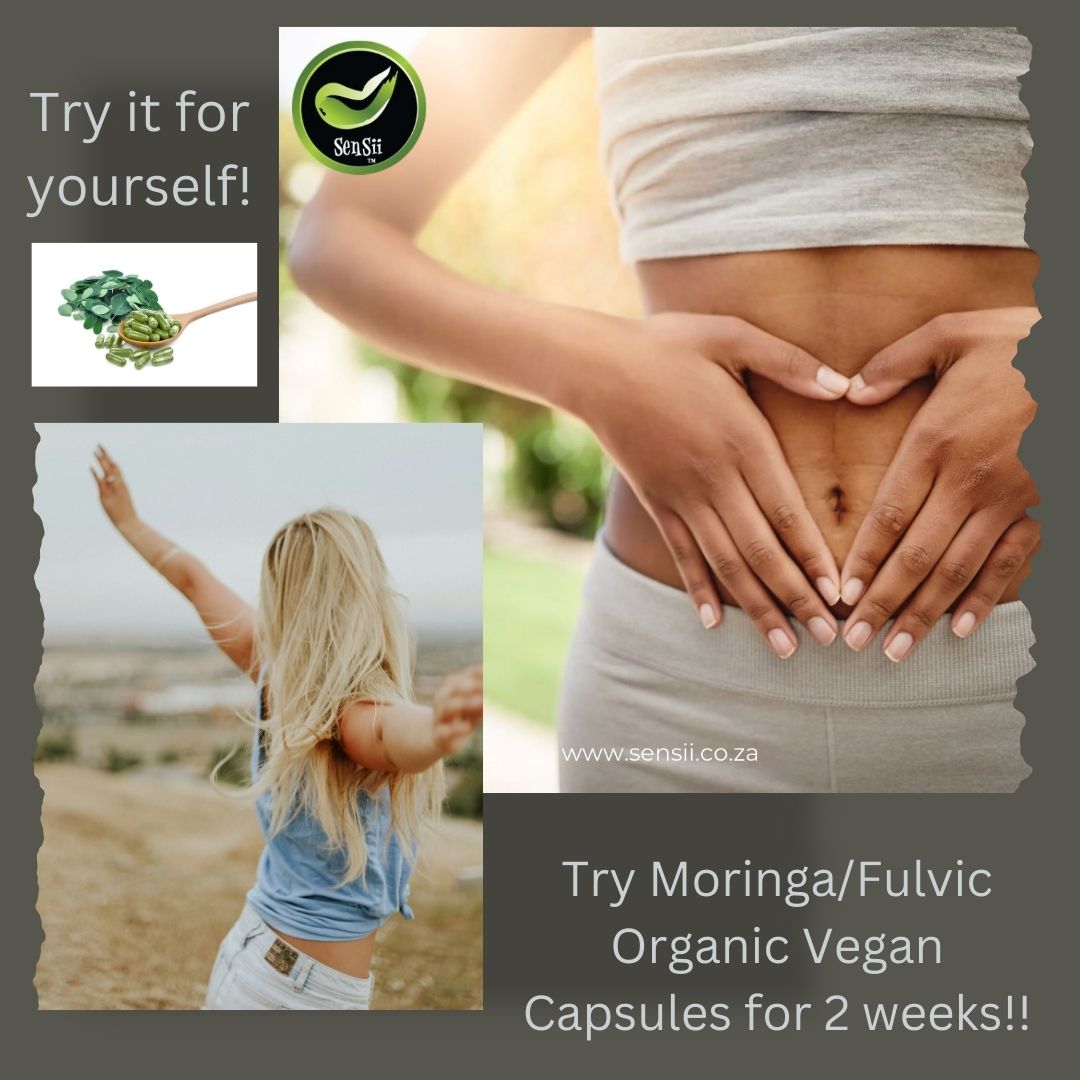 What happens to your body if you take Moringa and Fulvic capsules for a week