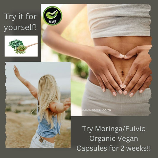 What happens to your body if you take Moringa and Fulvic capsules for a week