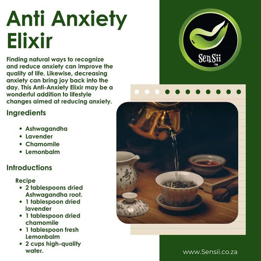 How to Make an Anti-Anxiety Herbal Tea Elixir for Relaxation and Sleep