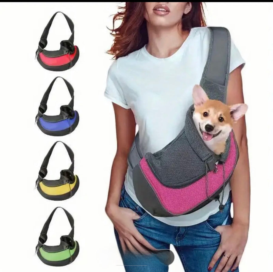 Breathable Pet Crossbody Backpack!