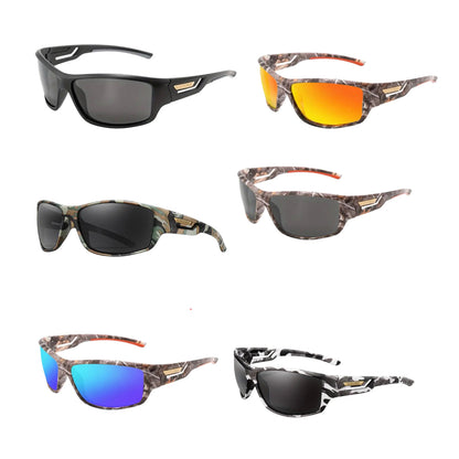 LOISRUBY Military-Style Polarized Sports Sunglasses
