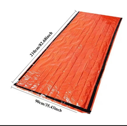 2pcs Sleeping Bivy Sacks with Reflective Blanket