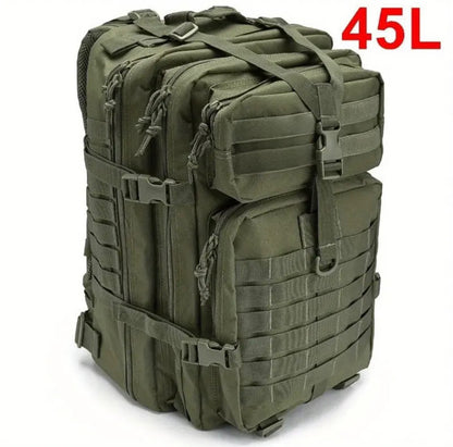 Men’s 45L Tactical MOLLE Backpack – Built for Adventure. Ready for Anything.