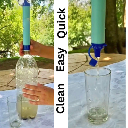 Basic LifeStraw Personal Water Filter + Protective Case