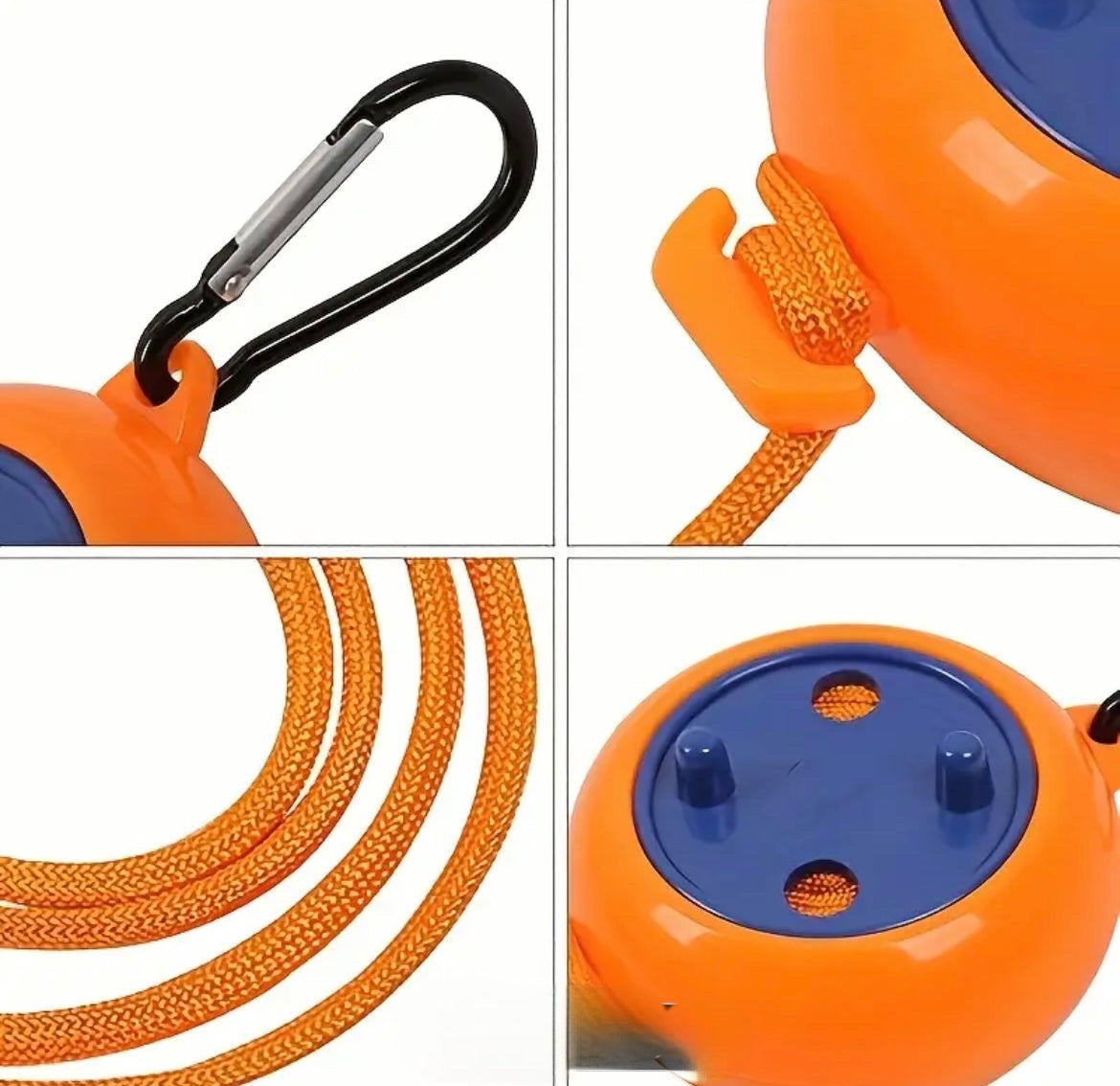 10m Retractable Camping Clothesline – Compact & Durable