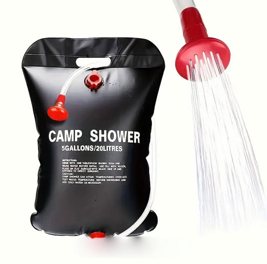 20L Portable Camping Shower Bag. Prepper Alert!