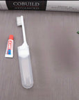 🪥 Portable Folding Toothbrush with Toothpaste – Travel-Ready Clean 🌍✨