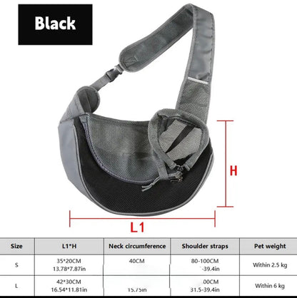 Breathable Pet Crossbody Backpack!