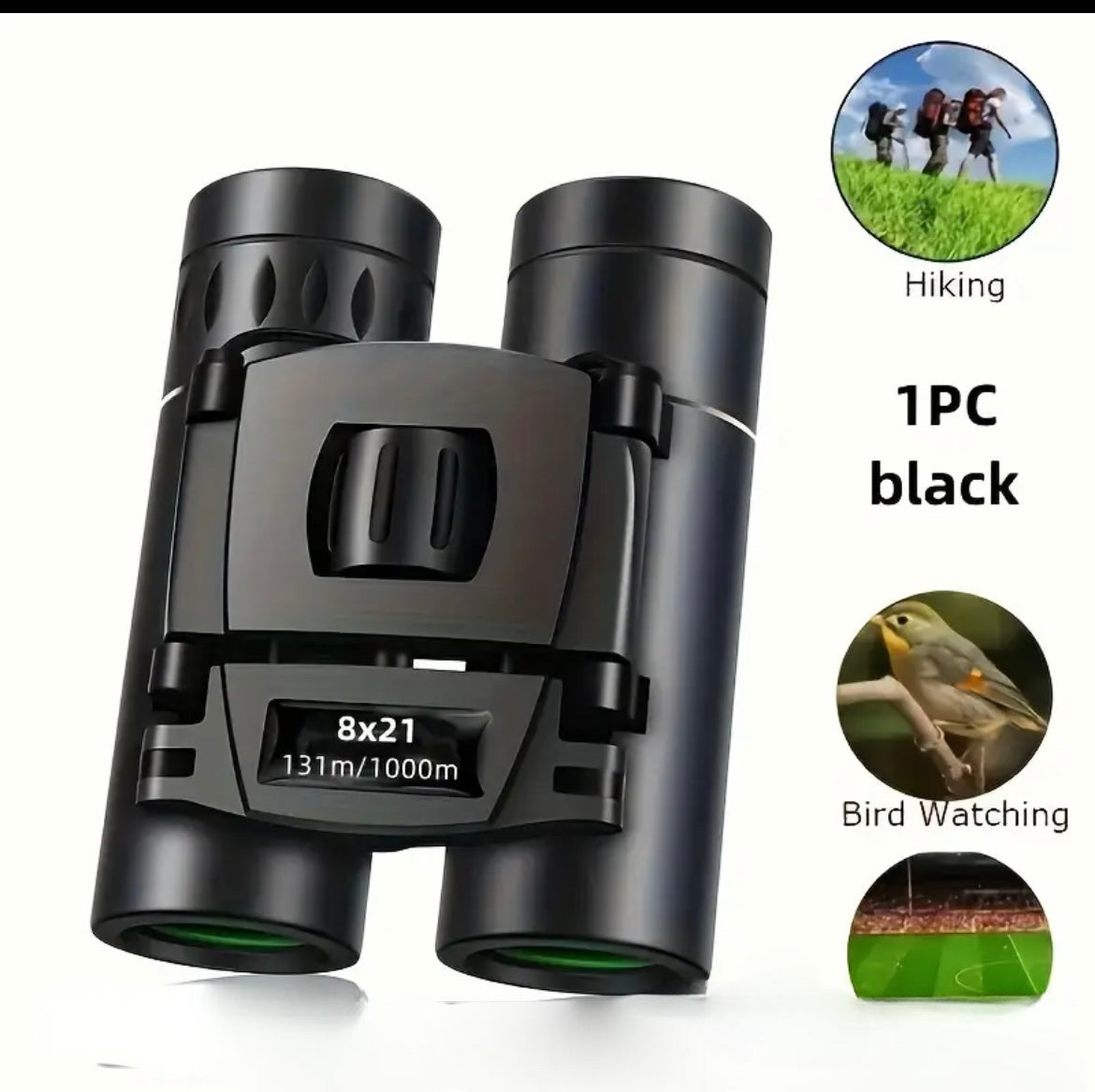 Compact 8×21 Binoculars – Long-Range Clarity in Your Pocket