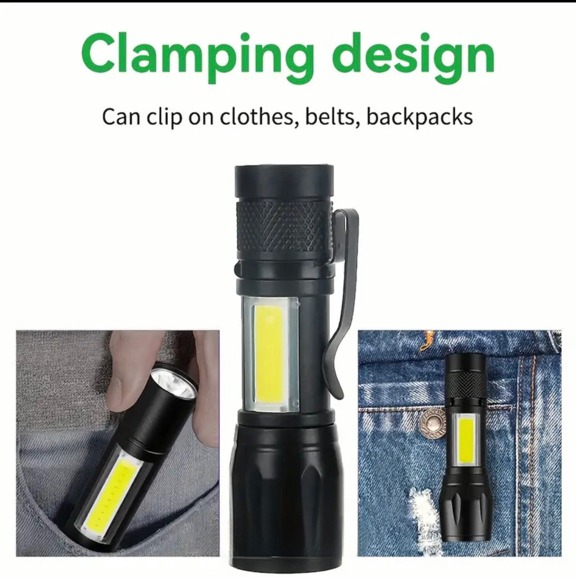USB Rechargeable Mini Torch – Pocket-Sized Power, Big Performance