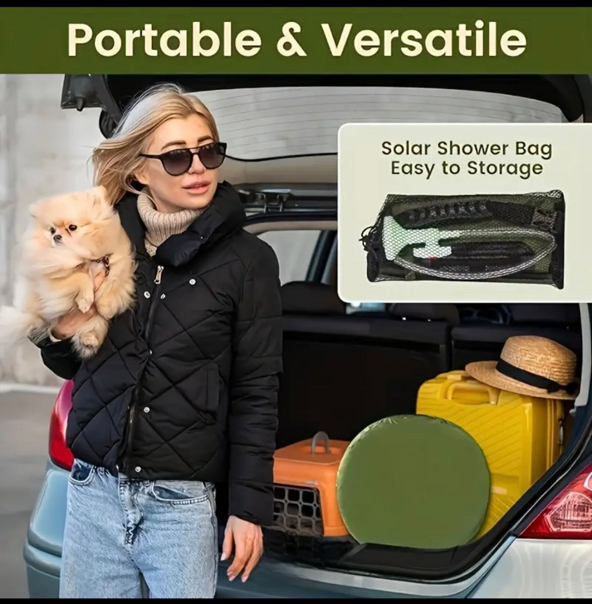 Portable Camping Shower Tent * Superb Quality!
