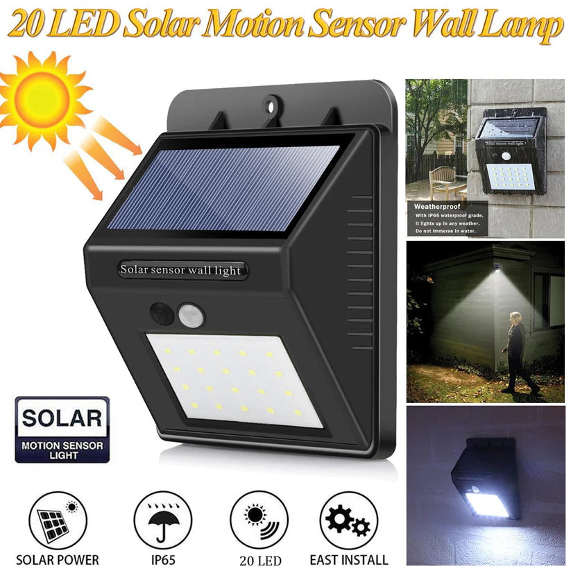 Solar Motion Sensor Light – No Wires, No Fuss!