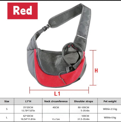 Adventure Pet Duo: Foldable Bowl + Breathable Crossbody Backpack