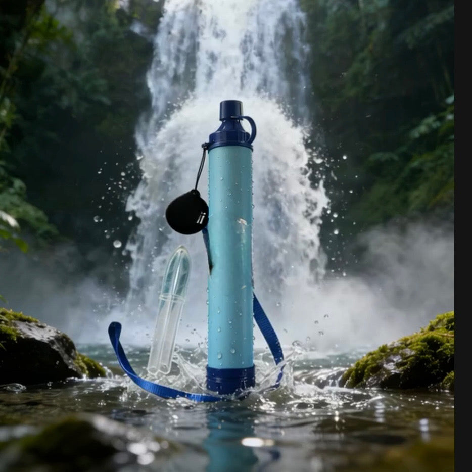 Basic LifeStraw Personal Water Filter + Protective Case