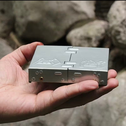 Pocket Stove with 2 Solid Fuel Tablets