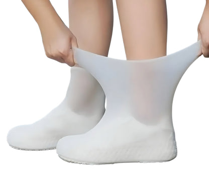 5 Pack Waterproof Shoe Covers - Reusable Rain & Mud Protection | Snug Fit
