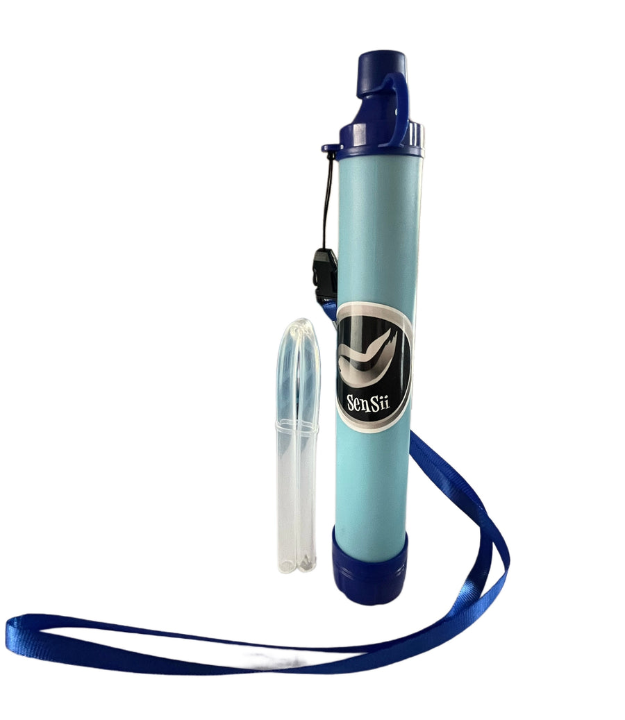 Sensii Personal Water Filter LifeStraw - Lightweight Purifier for Clean Drinking Water