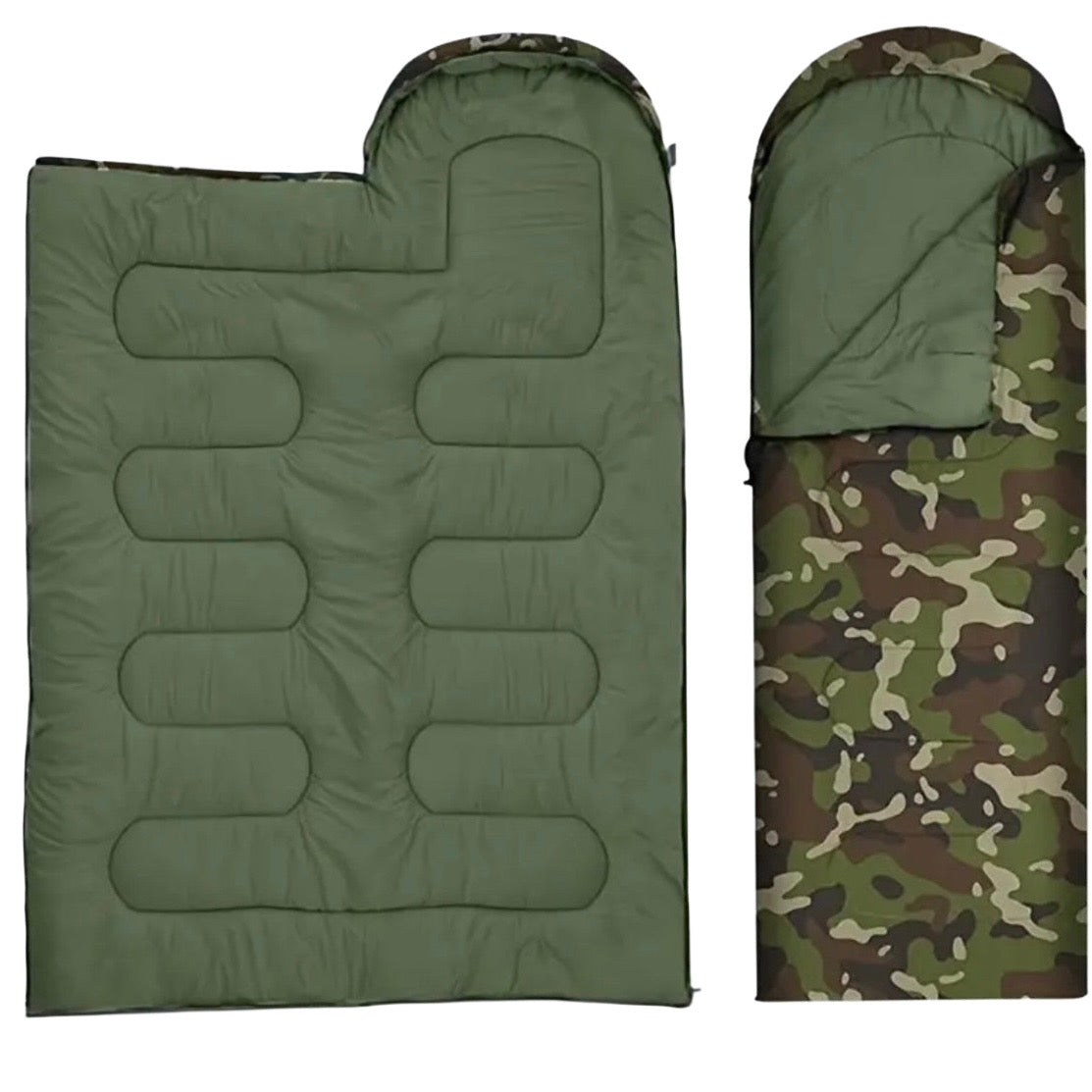1-Person Camouflage Sleeping Bag