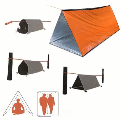 2-Person Emergency Life Tent – Stay Warm, Stay Safe