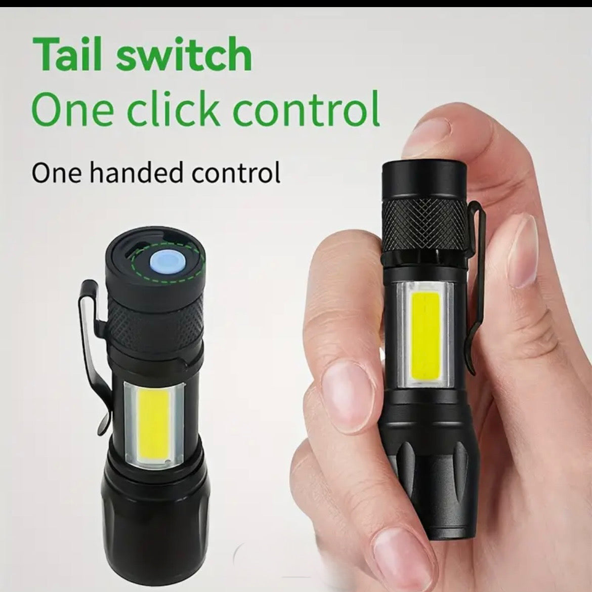 USB Rechargeable Mini Torch – Pocket-Sized Power, Big Performance
