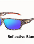 LOISRUBY Military-Style Polarized Sports Sunglasses