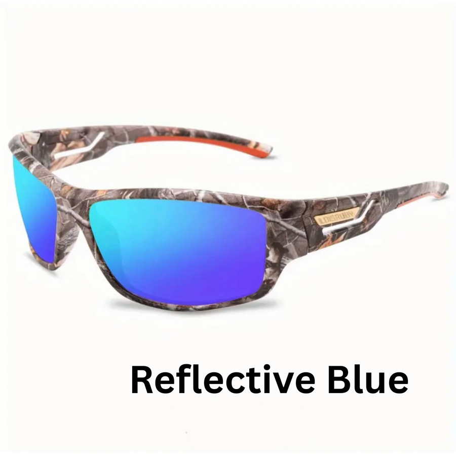 LOISRUBY Military-Style Polarized Sports Sunglasses