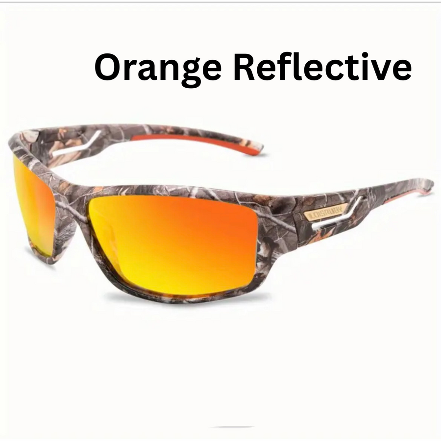 LOISRUBY Military-Style Polarized Sports Sunglasses