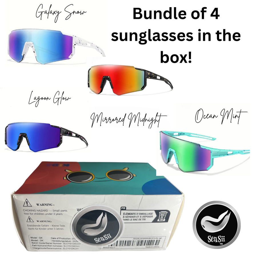 Protect little eyes in style! SAVE!   Pay for 2 & Get 4!