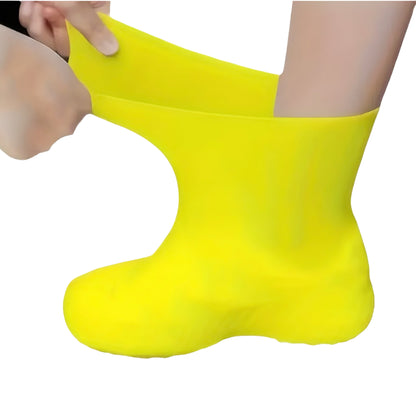 5 Pack Waterproof Shoe Covers - Reusable Rain & Mud Protection | Snug Fit