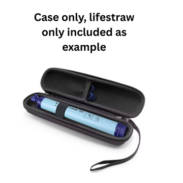 Protective Hard Case for Personal Water Filter LifeStraw – Waterproof, Shockproof Travel Pouch for Water Filter