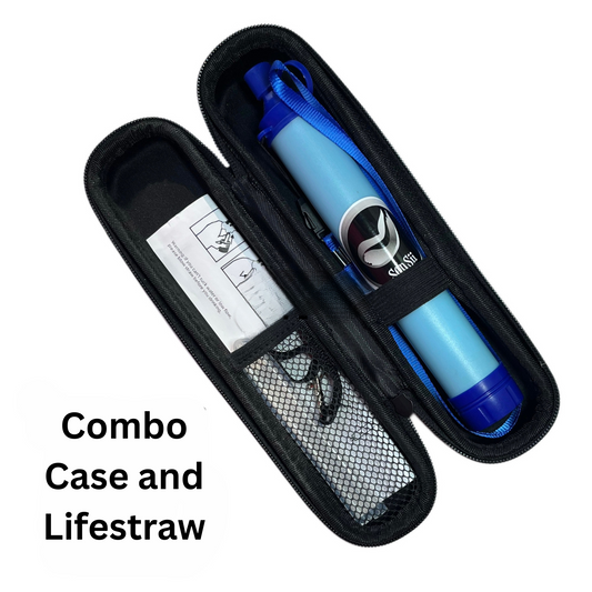 Buy the Combo! Official LifeStraw + Tough Carry Case – Clean Water Anywhere!