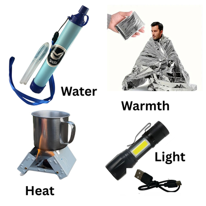 Hike-Ready Mini Survival Pack