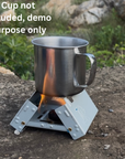 Pocket Stove with 2 Solid Fuel Tablets