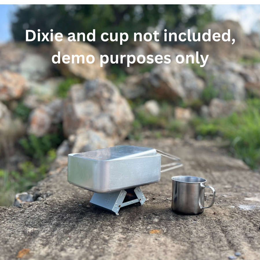 Pocket Stove with 2 Solid Fuel Tablets