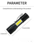 USB Rechargeable Mini Torch – Pocket-Sized Power, Big Performance