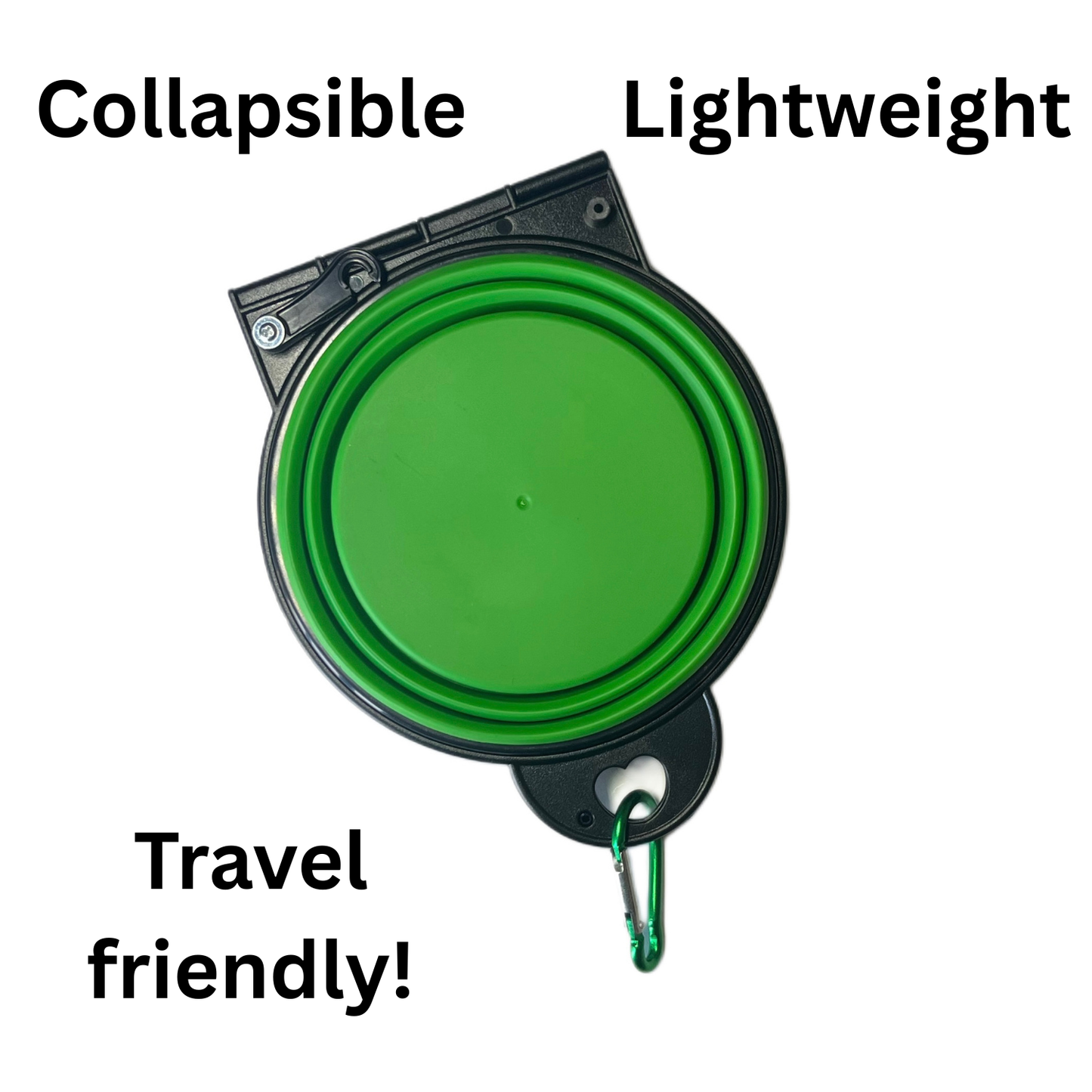 Little Paws Travel Kit – Small Pet Carrier Sling, Car Seat Belt Lead, Collapsible Bowl & Poop Scoop Bundle