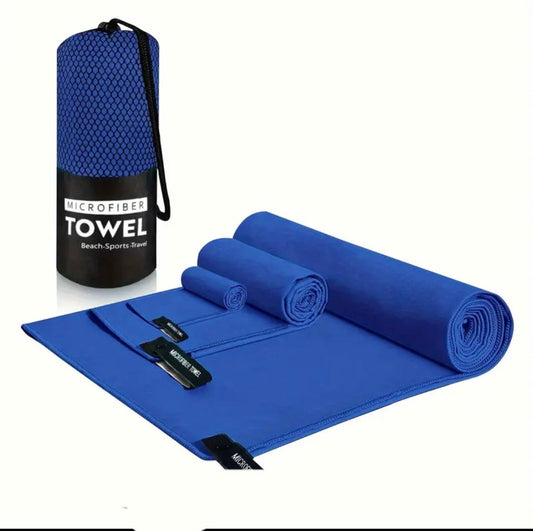 3-Piece Outdoor Quick-Drying Sports Towel Set