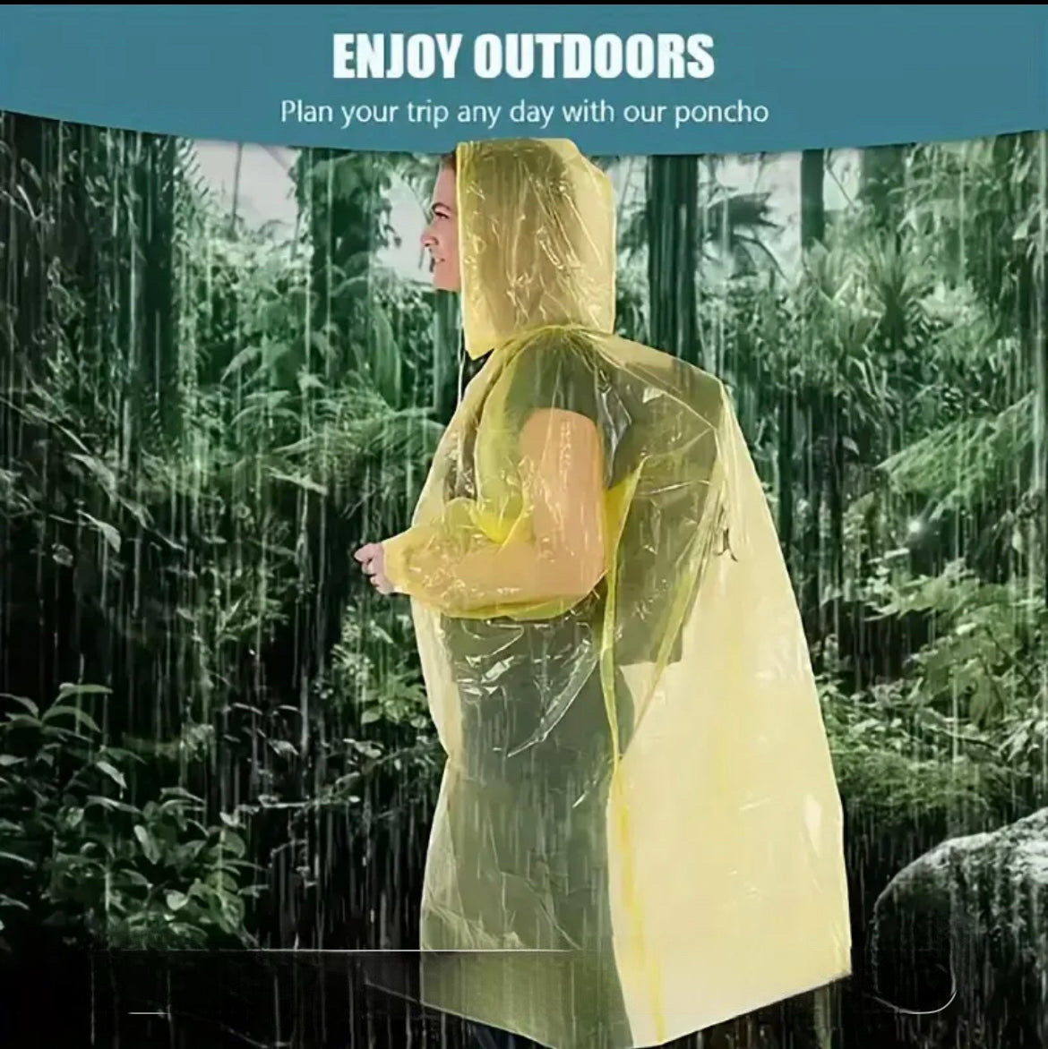 Disposable Rain Ponchos. Under R20!
