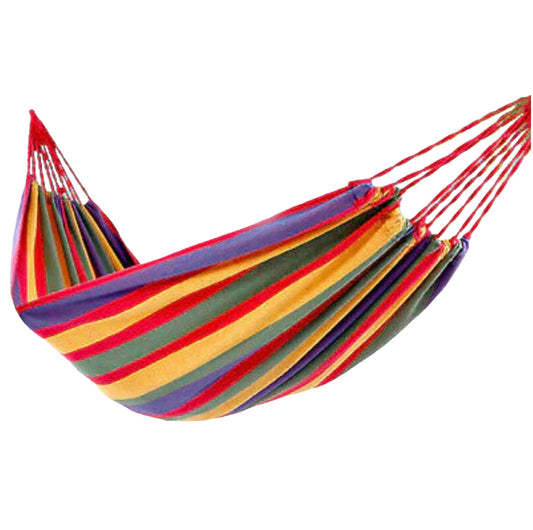 Double Cotton Hammock Swing – Relax Anywhere
